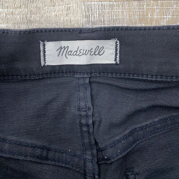 MADEWELL | 9" High Riser Skinny Skinny Jean Black Lunar Women’s 28 Tall - Picture 7 of 14